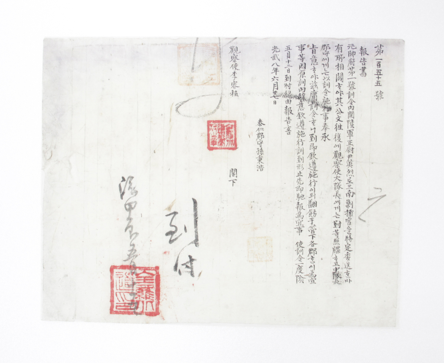 1904년 태인군수 손병호 보고서 섬네일 파일