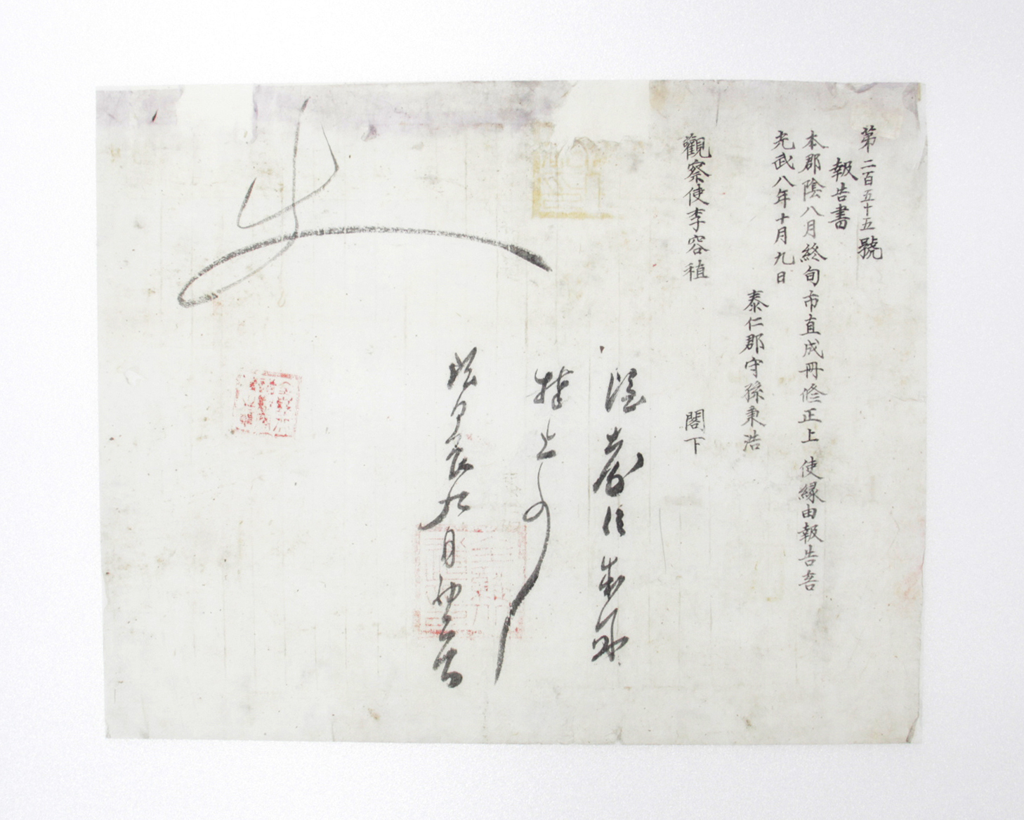 1904년 태인군수 손병호 보고서 섬네일 파일