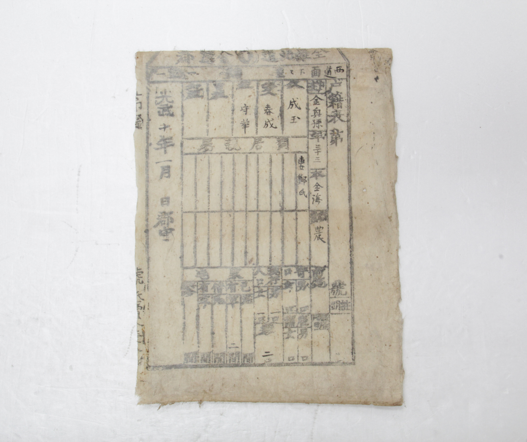 1906년 김환손 호적표 섬네일 파일