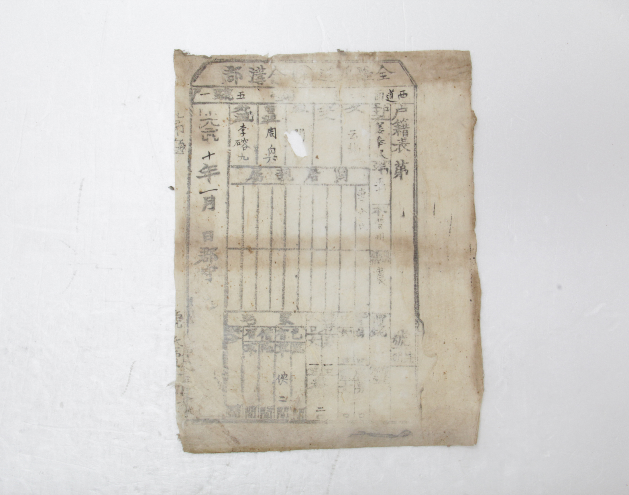 1906년 강봉근 호적표 섬네일 파일