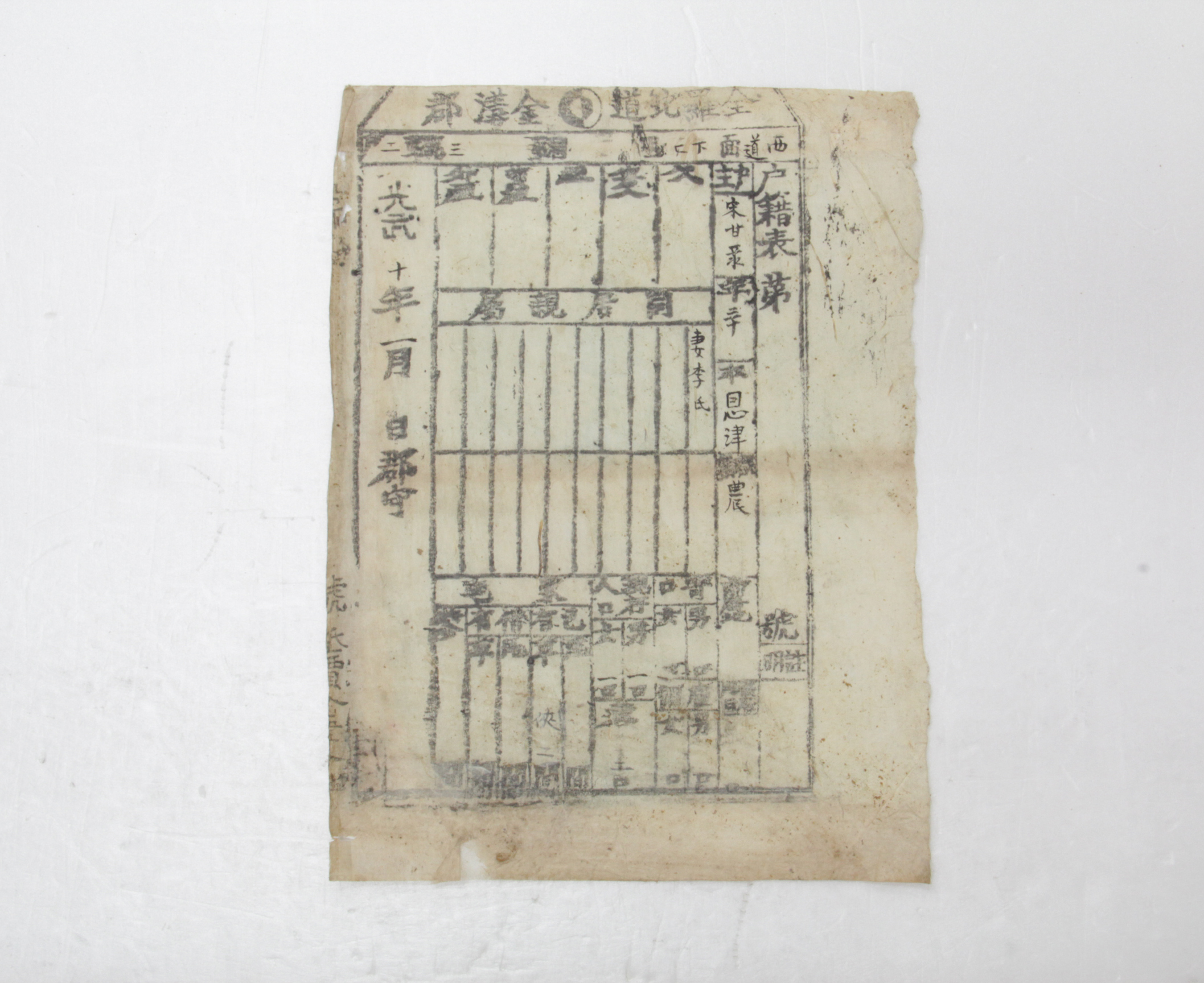 1906년 송감록 호적표 섬네일 파일