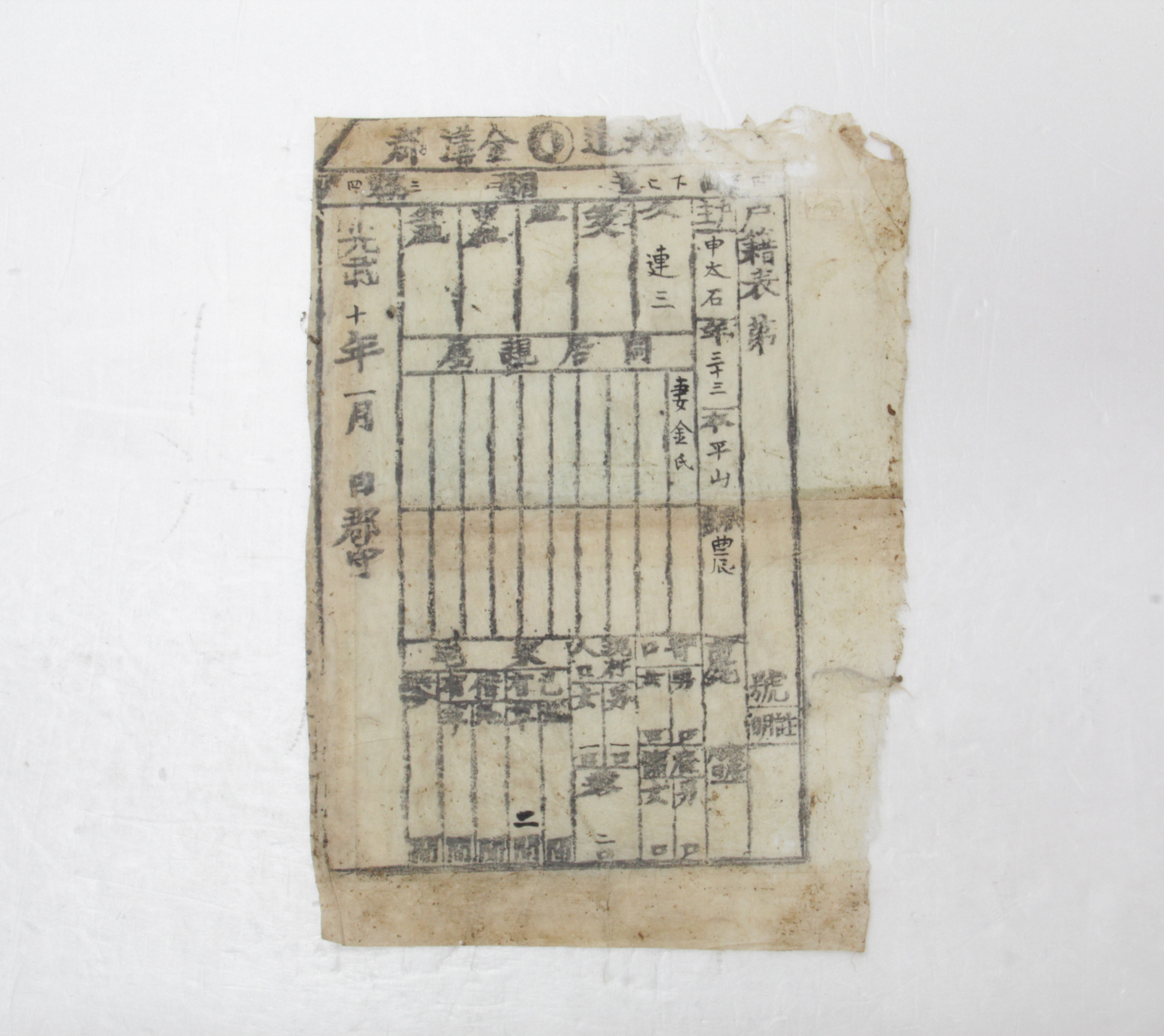 1906년 신태석 호적표 섬네일 파일