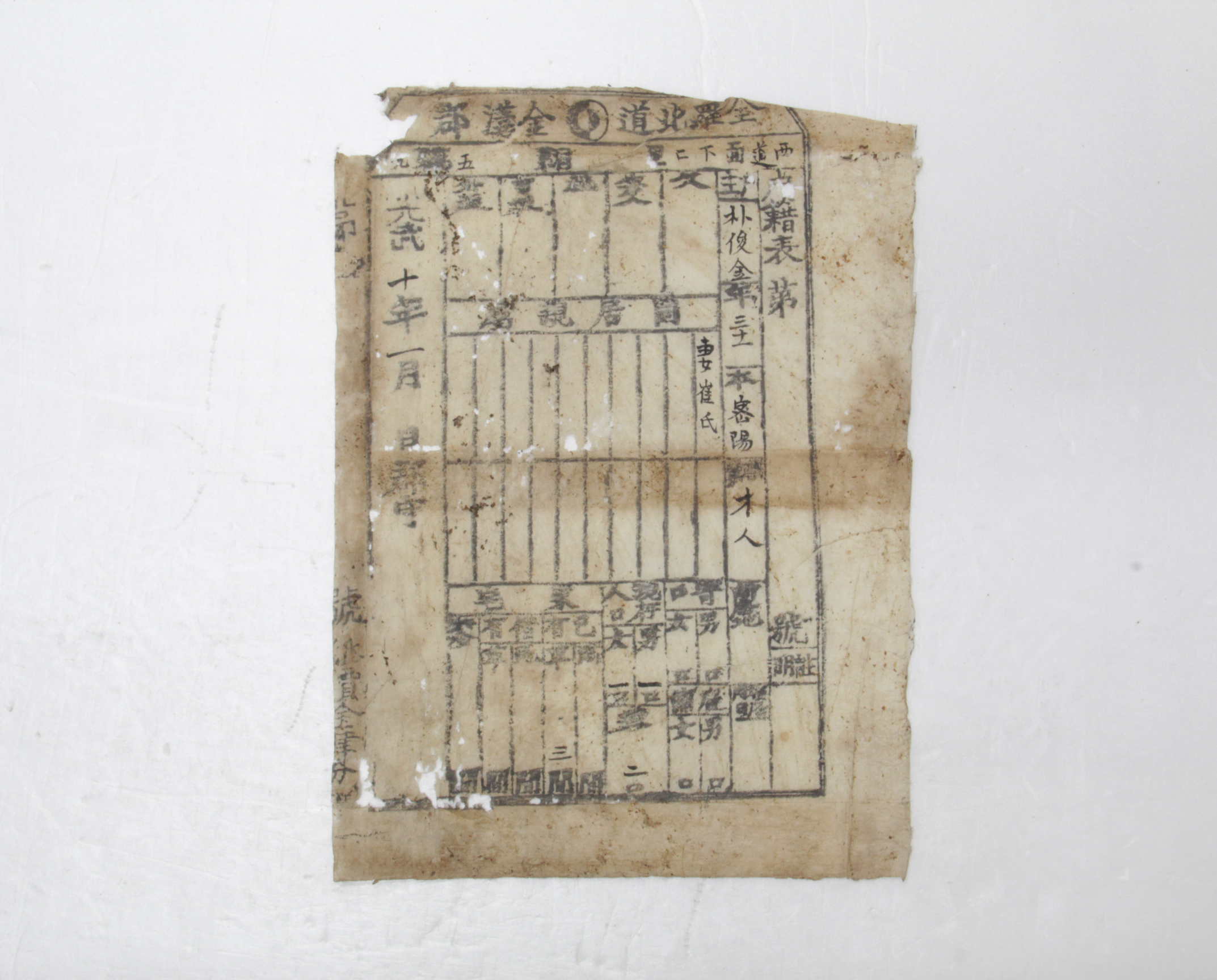 1906년 박준금 호적표 섬네일 파일