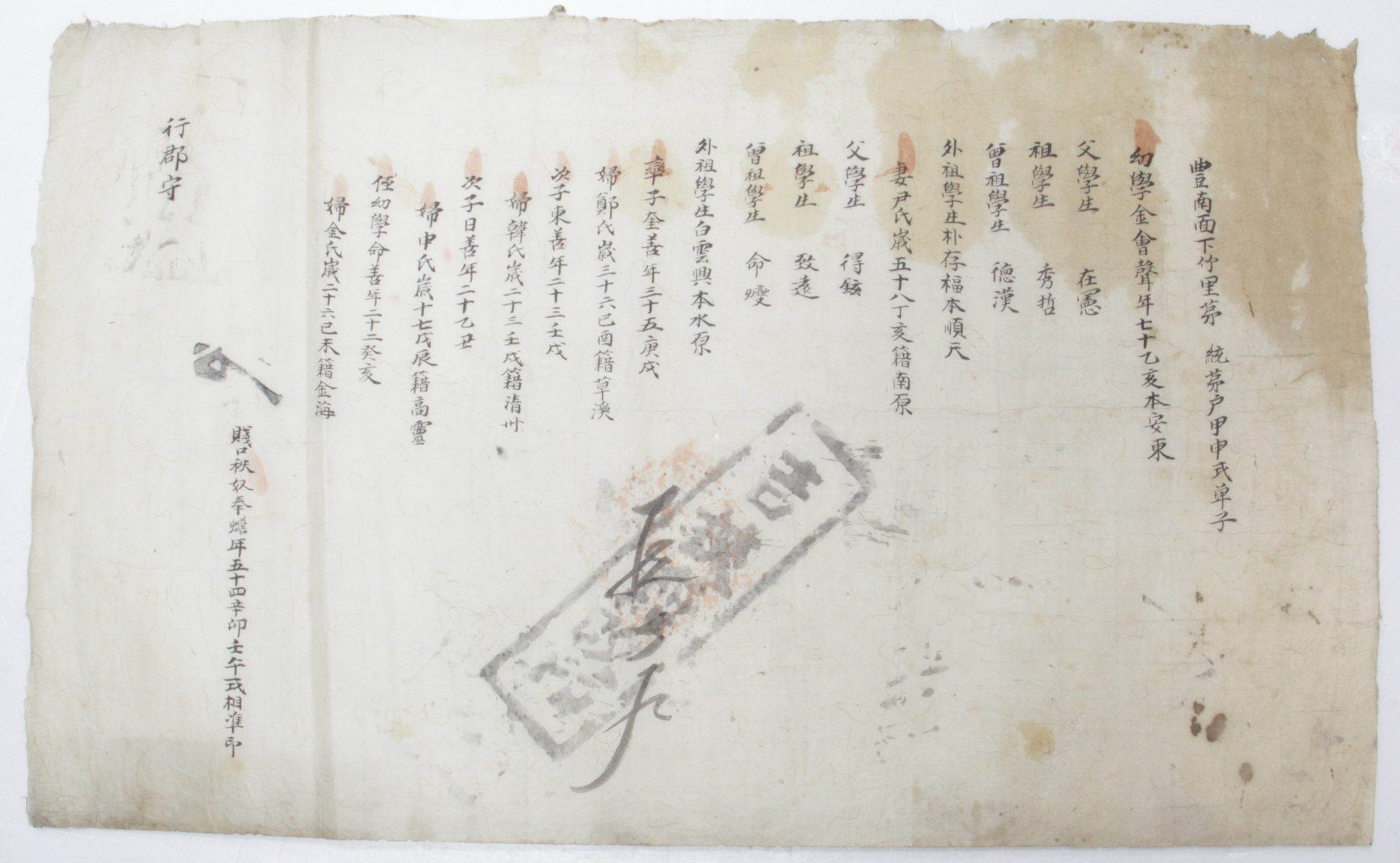 1894년 김회성 호구단자 섬네일 파일